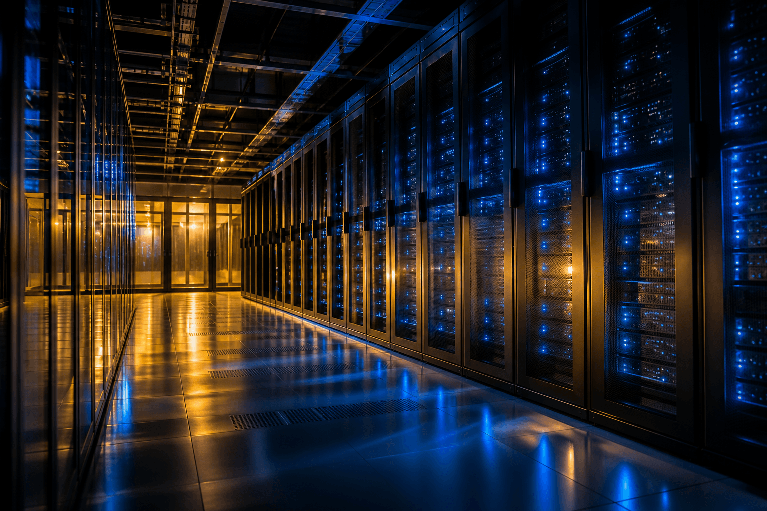 Data-centre and AI infrastructure visual